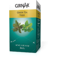 Girnar Green Tea With Tulsi (Basil Leaves) (36 Tea Bag)
