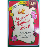 Mysore Sandalwood Enriched Sandal Soap 125g by Mysore Sandal