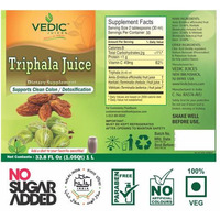 Vedic Triphalla Juice | Supports Clean Colon Detoxification 1L