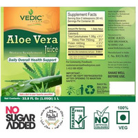 Vedic Aloe Vera Juice | Daily Overall Health Support 1L