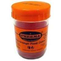 Preema Deep Orange Food Colour - 25g x 3
