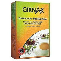 GIRNAR CARDAMOM SAFFRON CHAI ( TEA ) 10 SACHETS