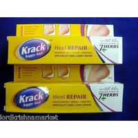 100% Herbal Care Foot Cracked Healing Krack Cream Crack Foot Heel 25g X 2 = 50g