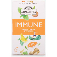 Ahmad Tea Immune - Slim Lemon, Ginger & Turmeric 20 teabags