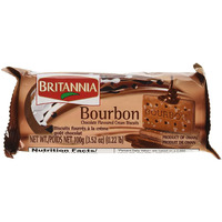 Britannia -bourbon Capuccino Flavor Creme Biscuits 100 gms