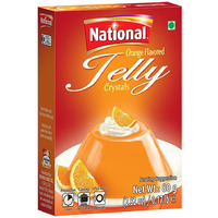 National Jelly Crystals - Orange 80 gms