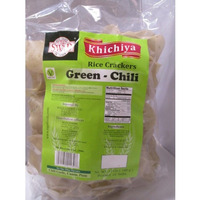 Swad Khichiya Rice Crackers- Green Chilli 12 oz