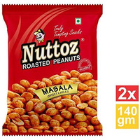 Nuttoz roasted peanuts- Masala 150 gms