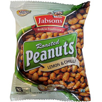 Jabsons Roasted Peanuts- Lemon & Chilli 140 gms