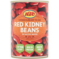 Ktc Red Kidney Beans Cooked & Ready To Eat 400 gms