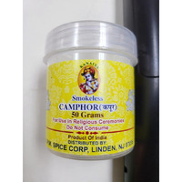 Kanaiya Smokeless Camphor Blocks Refined Camphor 1.75 Oz (50gm)