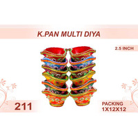 K. Pan Multi Diya 12pc 2.5inch #211