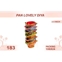 Pan Lovely Diya 6pc 2.5inch #183