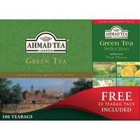 Ahmad Green Tea Selection 100 teabags