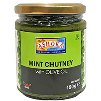 Ashoka Mint Chutney With Olive Oil 190 gm