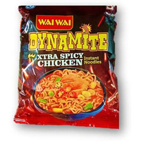 Waiwai Dynamite Xtra Spicy Chicken Noodles 5 pks