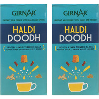 Girnar Instant Premix Haldi Doodh, 180 Grams (Combo of 2)
