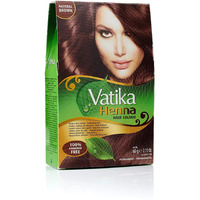 Vatika naturals Henna Hair Color - Natural Brown (pack of 6)