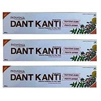 Patanjali Dant Kanti Dental Natural Cream -200g Pack of 3