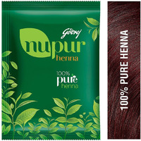 Godrej Nupur Mehendi Powder 9 Herbs Blend, 120 gram (6 Pack)