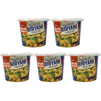 Pack Of 5 - Haldiram's Minute Khana Vegetable Biryani - 70 Gm