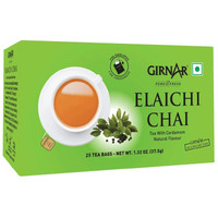 Girnar Elaichi (Cardamom) Tea Bags, (25 Tea Bags)