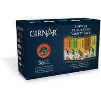 Girnar Instant Tea/Chai Premix Variety Pack, 36 Sachets.