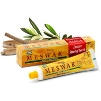 Dabur Meswak Herbal Toothpaste - All Natural Toothpaste for a Refreshing Oral Care Experience - Unmatched Freshness of Dabur's Natural Toothpaste, Formulated with Care for Your Oral Well-Being - 200g