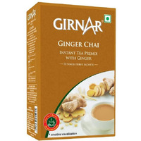 Girnar Instant Chai (Tea) Premix With Ginger 10 Sachet Pack.