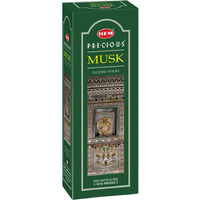 Hem Precious Musk Fragrance Incense Sticks, 120 Count