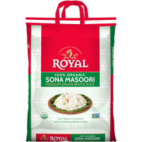 Royal Organic Sonamasuri Rice 20 lbs