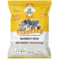 24 Mantra Organic Basmati White Rice 10 lbs