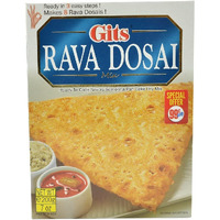 Gits Rava Dosai Mix (Wheat Pan Cake Mix) 7 Oz (Pack of 4)