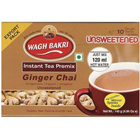 Wagh Bakri Instant Ginger tea UNSWEETENED 10 sachets