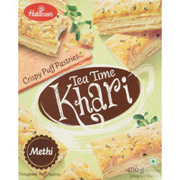 Haldiram's Khari -Mild Methi puff biscuits 400 gms