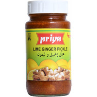 Priya Lime Ginger Pickle w/ Garlic 300 gms