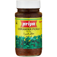 Priya Coriander Pickle w/ Garlic 300 gms