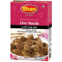 Shan Liver Curry Recipe and Seasoning Mix 1.76 oz (50g) - Spice Powder for Stir Fried Spicy Liver Cubes  (1.76 Ounce (Pack of 1))