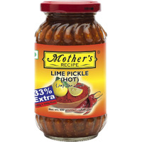 Mother's Recipe Lime Pickle HOT 500 gms