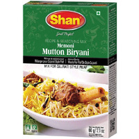 Shan Memoni Mutton Biryani Recipe and Seasoning Mix 2.11 oz (60g) - Spice Powder for Gujrati Style Pilaf  (2.11 Ounce (Pack of 1))