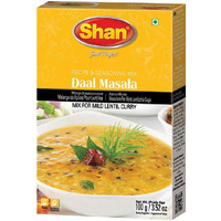 Shan - Daal Masala Mix (100g) - Seasoning Packets for Mild Lentil Curry