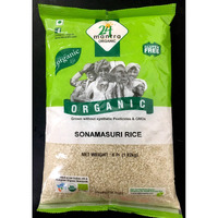 24 Mantra Organic Sonamasuri Rice 4 lbs