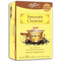 Prince of Peace Smooth Cleanse Tea, 2 Pack - 18 Tea Bags Each  Constipation Relief  Prince of Peace  Traditional Medicinal Tea  Bloating Relief  Constipation Tea