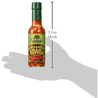 Spur Tree Crushed Red Pepper Sauce  Organic Crushed Red Pepper Sauce for an Authentic Jamaican Experience  Organic Red Pepper Sauce to Spice Up Your Dish (5 Oz, 2 Pack)