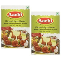 AACHI Chicken Lollypop Masala 200 GMS -TWIN PACK - PACK OF 2 ( 200 GMS X 2 )