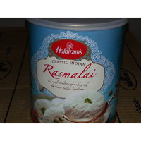 Haldiram's Classic Indian Rasmalai 2.2lbs, 12 Pieces