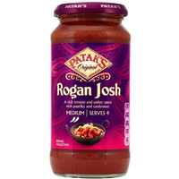 Patak's Medium Hot Rogan Josh Sauce (450g) - Pack of 6