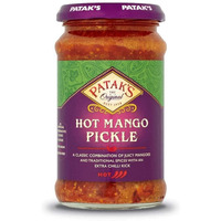 Patak's Hot Mango Pickle 283g (Pack of 6)