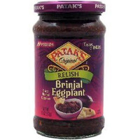 Patak's Brinjal (Egg Plant) Relish 11-ounce Jars (Pack of 12)