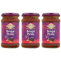 (3 PACK) - Pataks - Brinjal Pickle | 312g | 3 PACK BUNDLE